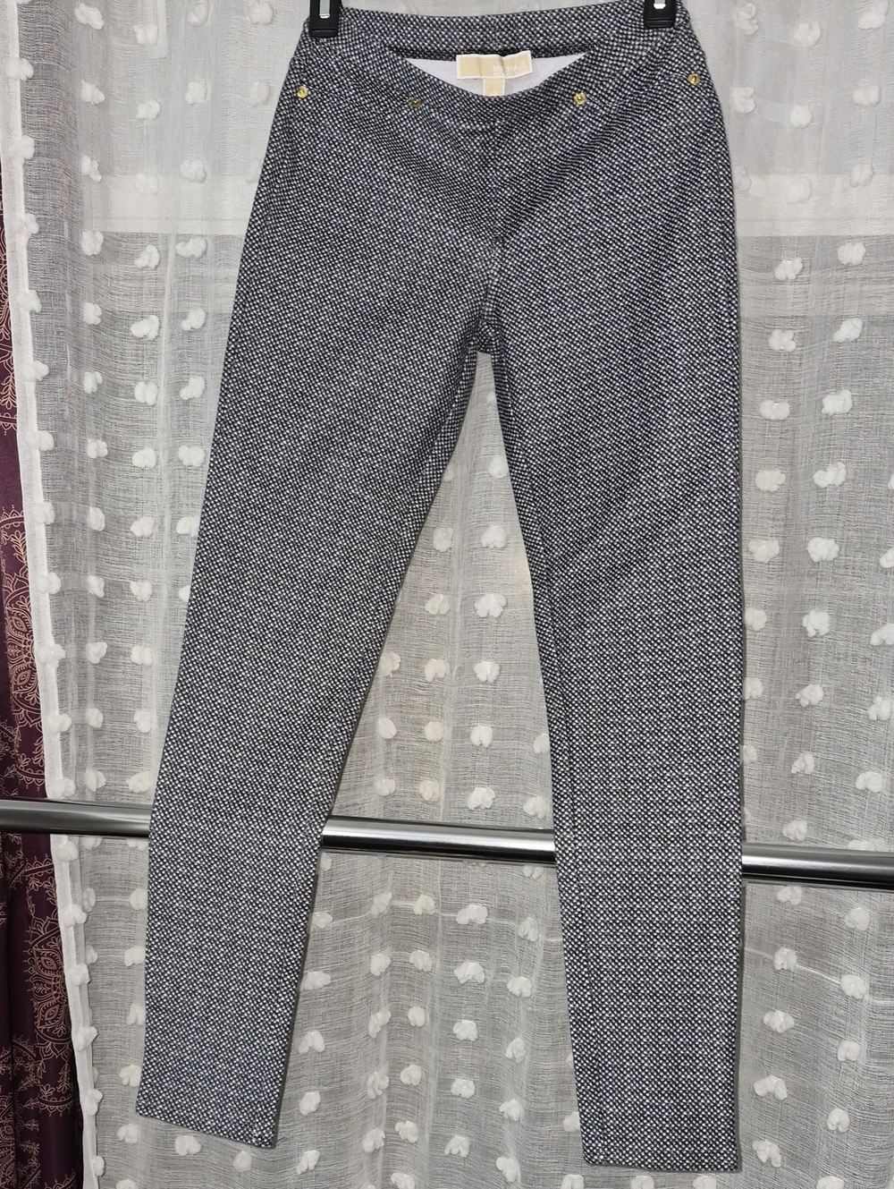 Michael Kors Women's Black & White Legging